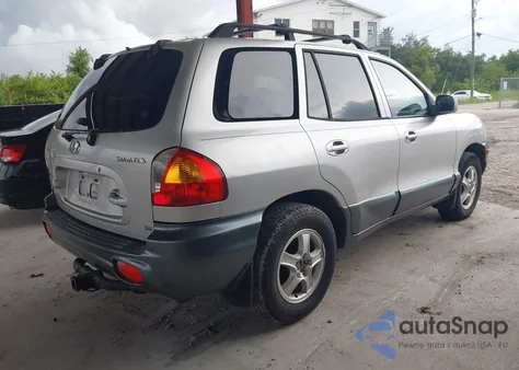 2001 Hyundai Santa Fe 2.7L V6 Gls/2.7L V6 Lx z USA, uszkodzony, nr VIN KM8SC83D51U055658